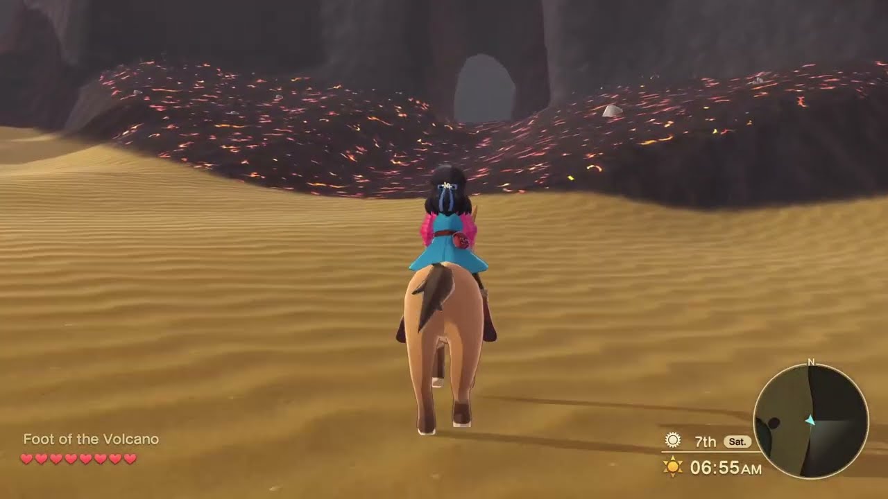 Harvest Moon The Winds of Anthos Volcano Mine Entrance Guide