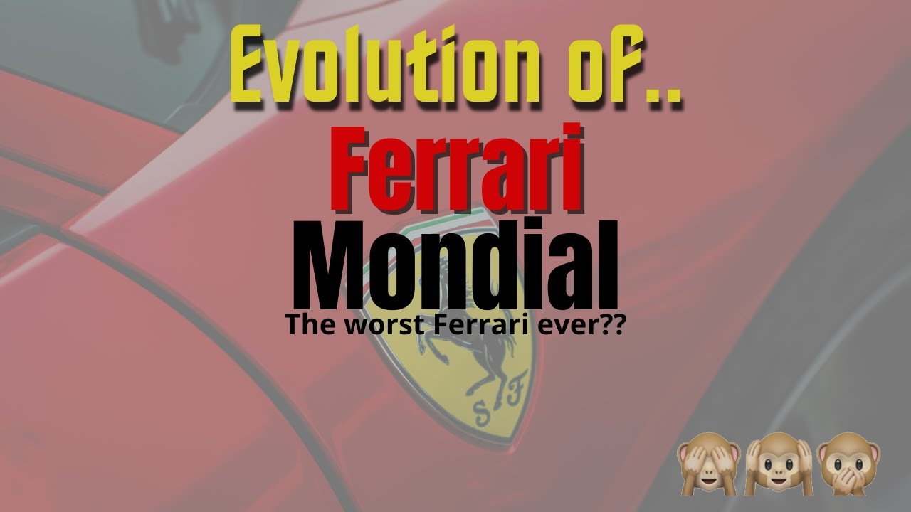 The Evolution of... Ferrari Mondial