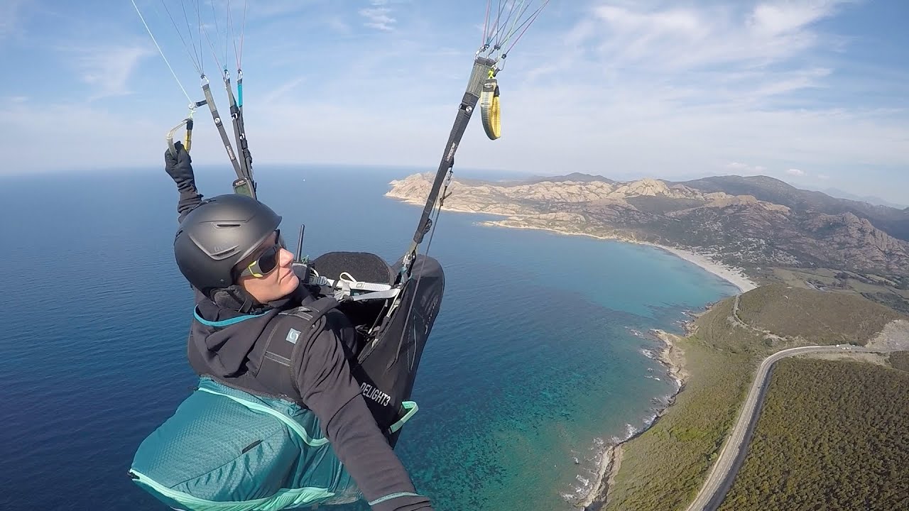 Parapente en  Corse octobre 2022
