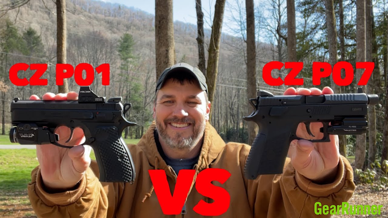 CZ P01 Vs CZ P07… CZ Battle Royal