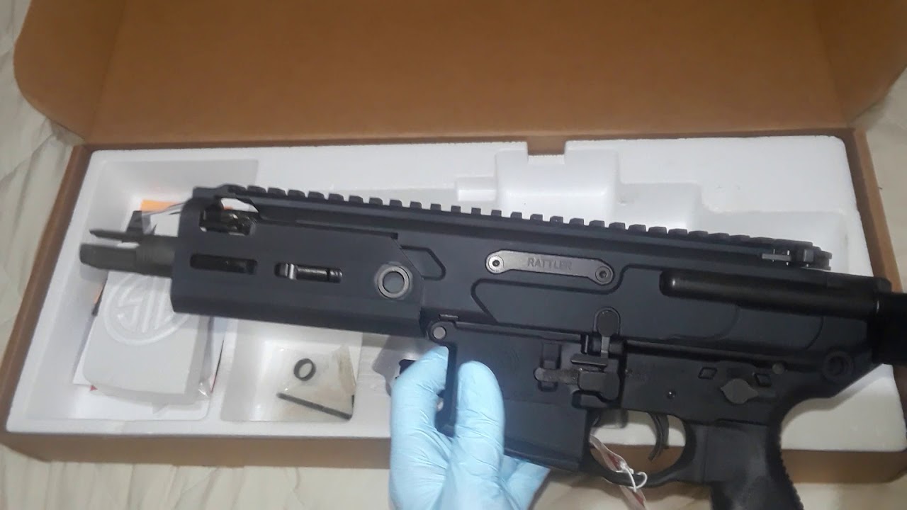SIG SAUER MCX RATTLER unboxing & first impression PT.1