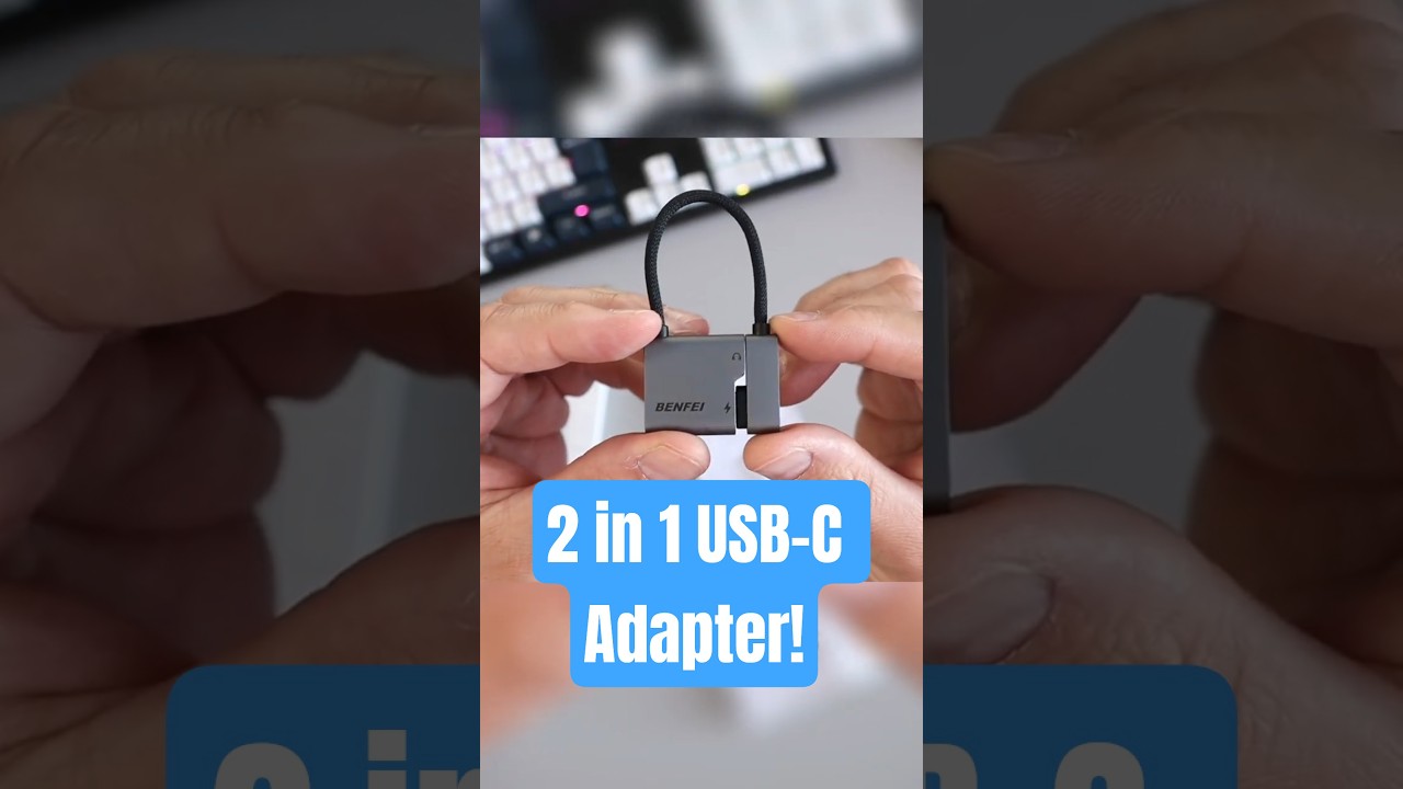 Benfei USB-C Adapter: Headphone Jack & Fast Charging!
