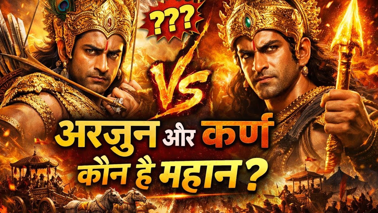 KARAN VS ARJUN kon hai mhaan #facts 