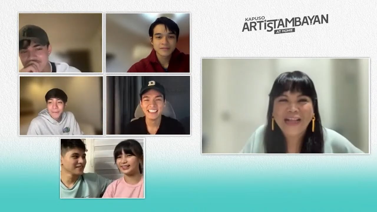 ArtisTambayan: Five seconds challenge with 'Luv Is: Caught in His Arms' barkada
