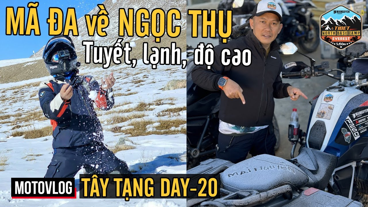 TÂY TẠNG DAY-20: MÃ ĐA (MADOI) về NGỌC THỤ(YUSHU), TIẾP TỤC CUNG ĐƯỜNG SIÊU LẠNH PHỦ ĐẦY TUYẾT TRẮNG
