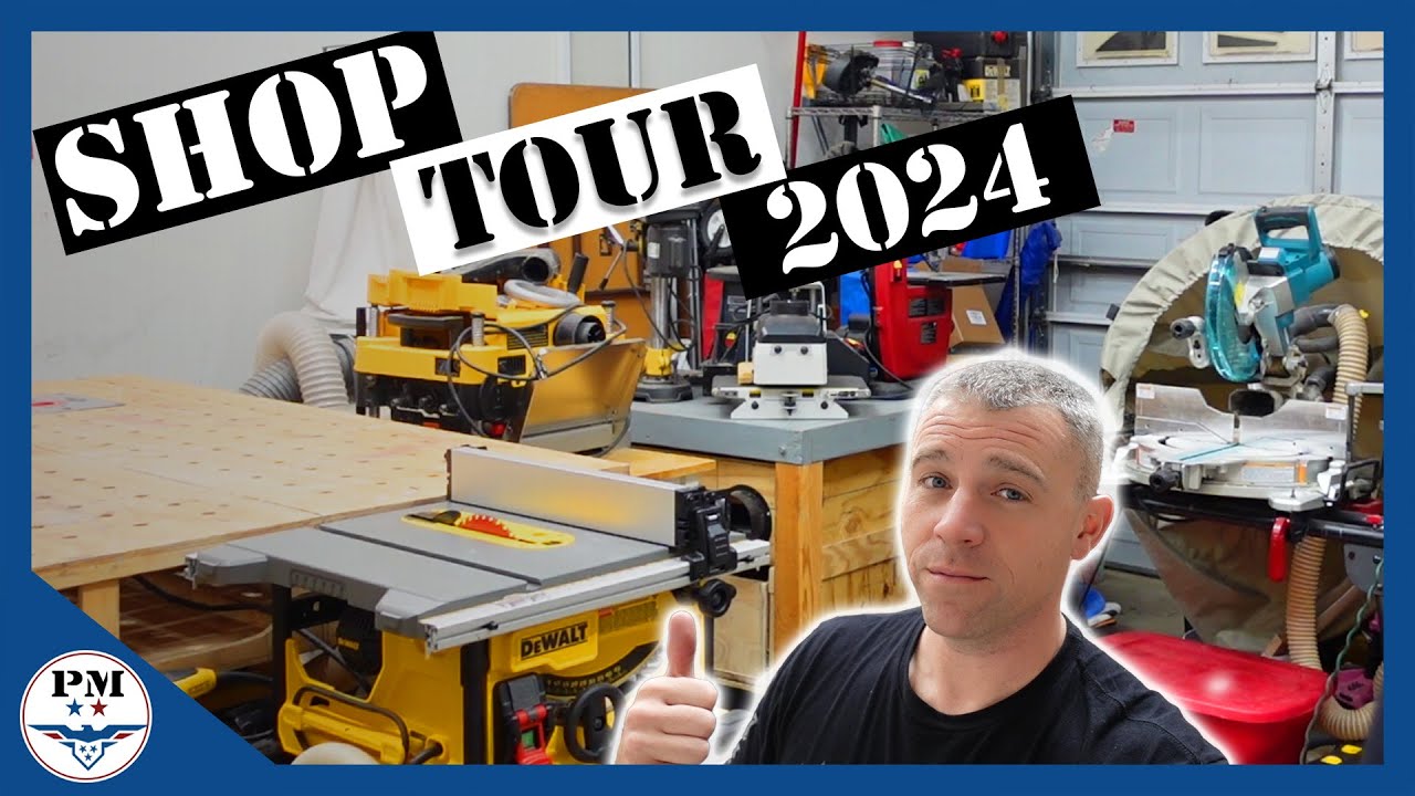 2024 Shop Tour! (New Tools & Organization)