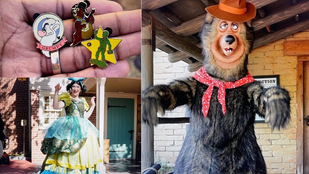 A Busy Day at Magic Kingdom | Great Pin Trading Scores, Rides and Funny Character Interactions