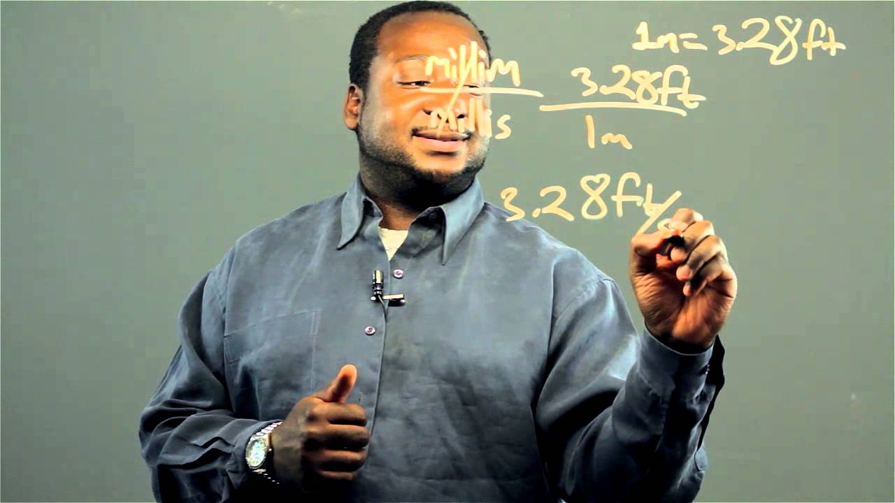How to Convert Millimeters Per Millisecond to Feet Per Second : Math Conversions