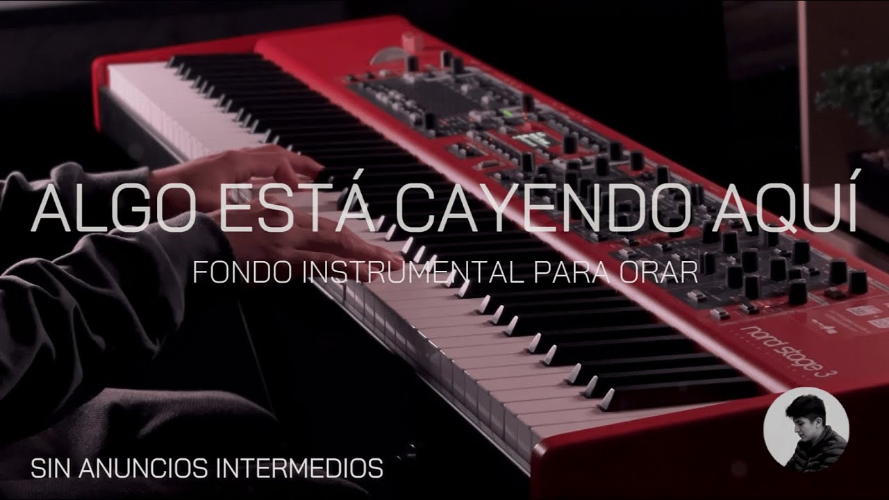 Fondo para Predicar o Adorar a Dios😭 // SIN ANUNCIOS - Algo Está Cayendo Aquí - Tiempo Con Dios