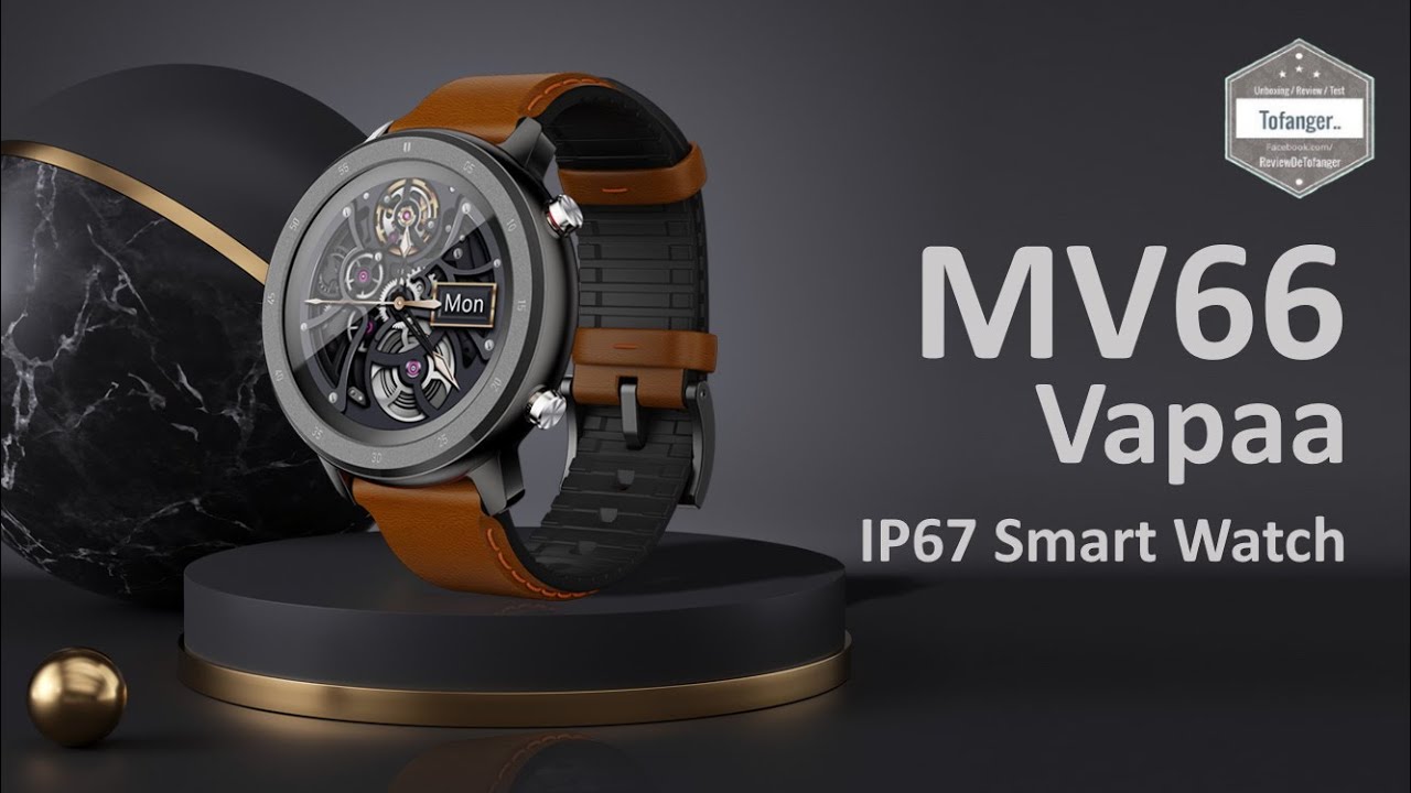 MV66 SmartWatch - Приложение V Band - Умные часы IP67 - Умные часы Vapaa - Распаковка