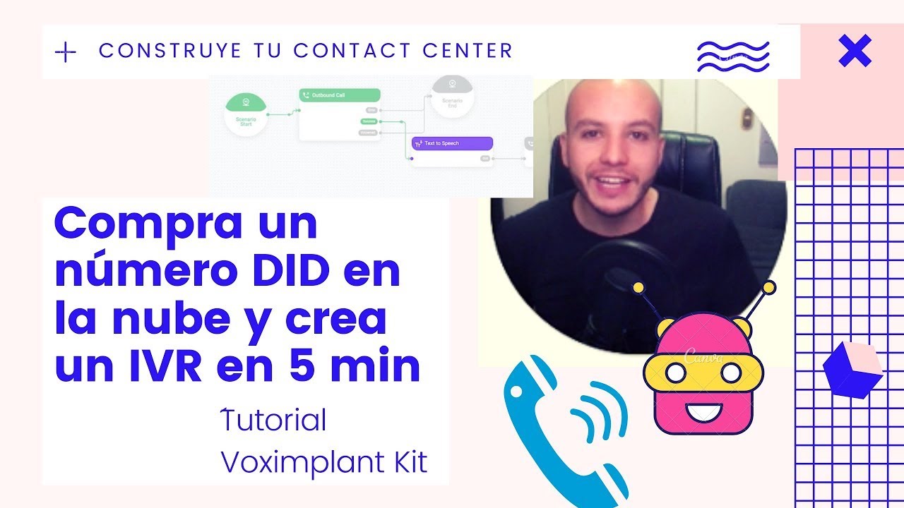 ☎ Compra un Número de Teléfono Virtual (DID) y Crea un IVR en la Nube en Menos de 15 Minutos ☁