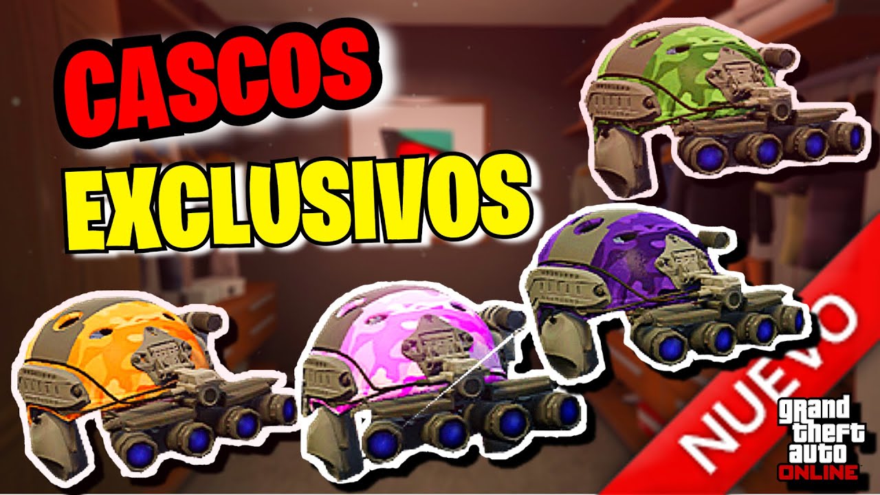 Obten CASCOS DE COLORES EXCLUSIVOS | Gta Online