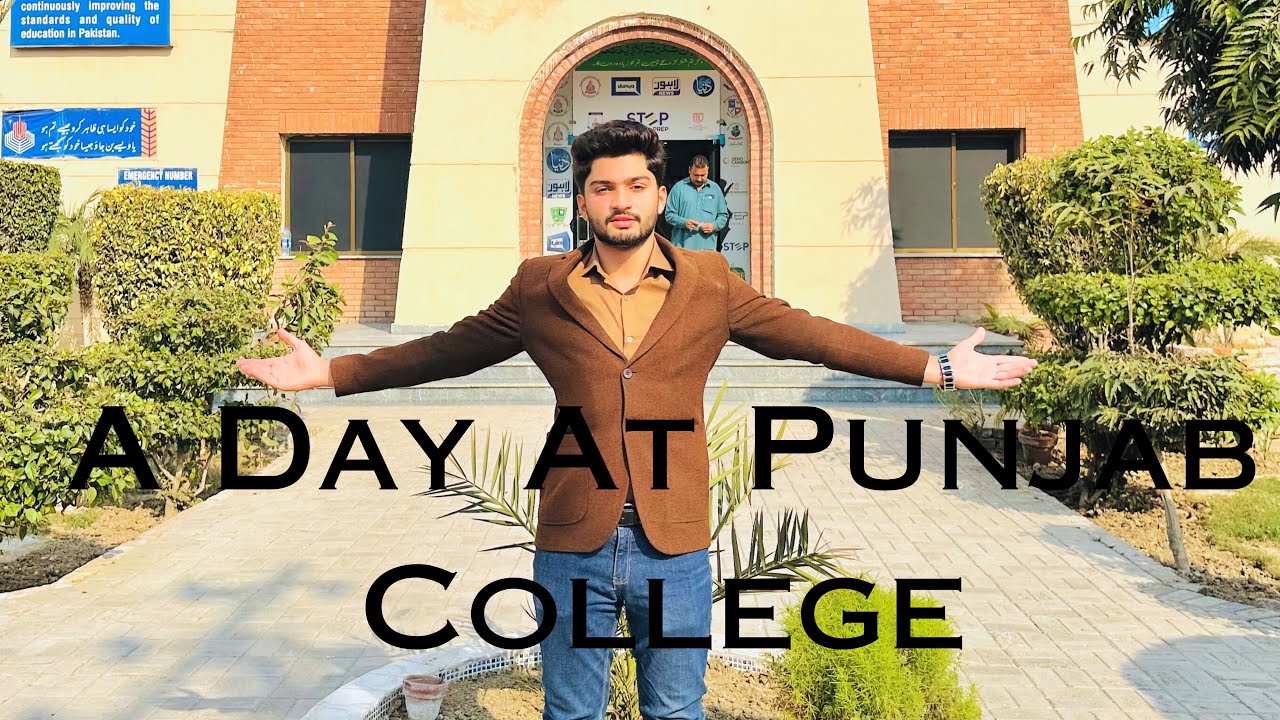 A Day At Punjab College | Raiwind Campus | Usman Mustafa | Vlog About College Day