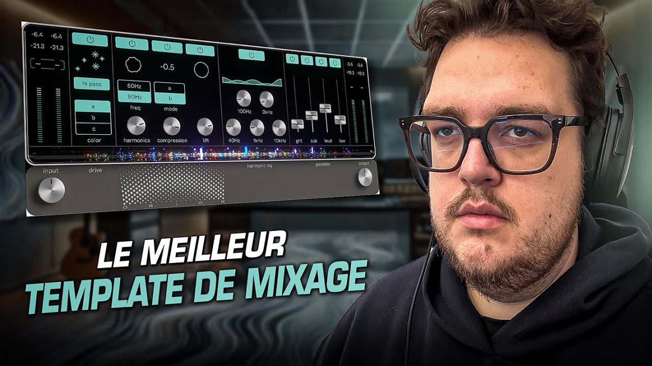 J'AI MIS 3 ANS POUR FAIRE CE TEMPLATE DE MIXAGE (je mix 100% de mes morceaux avec)