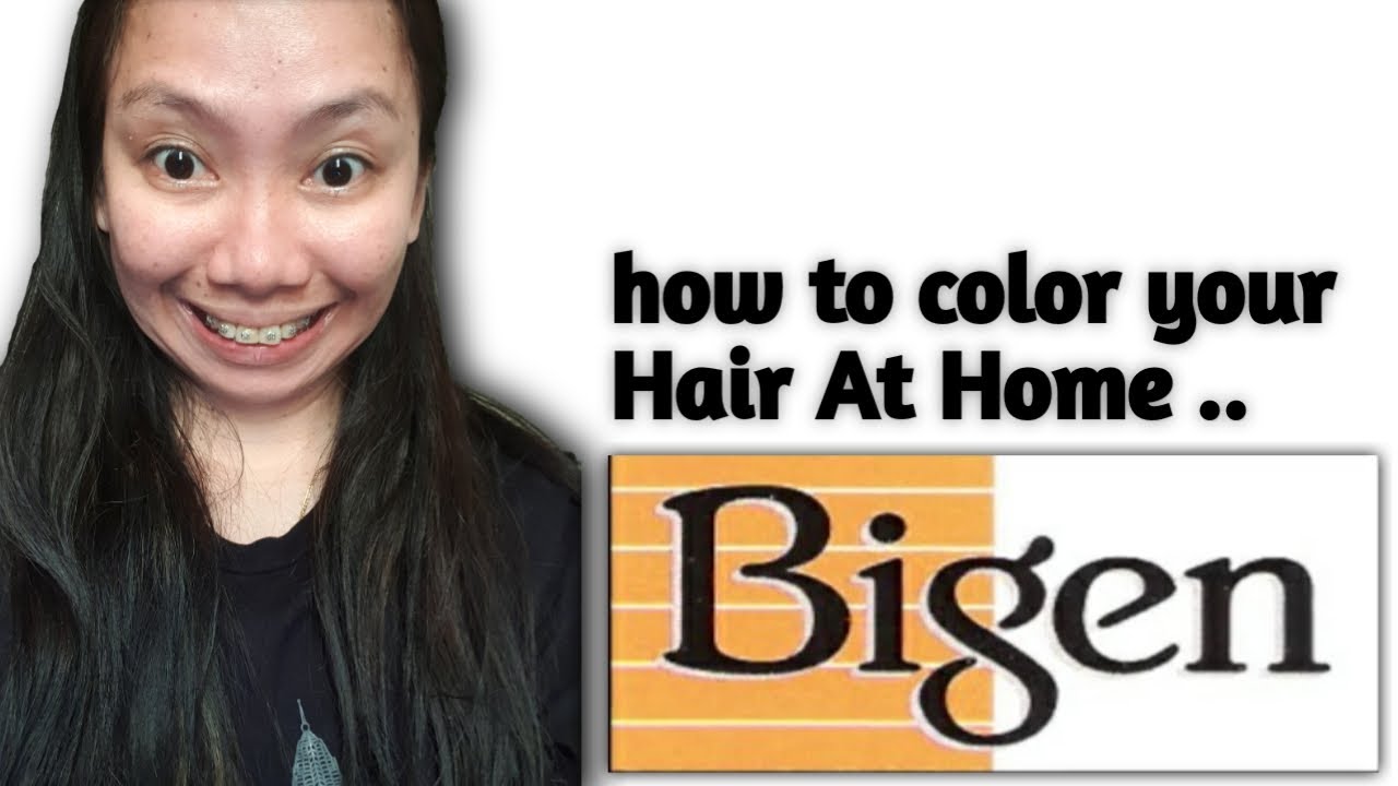 Series: #TryMoDi | How to Color your Hair At Home - BIGEN Powder  Hair Dye