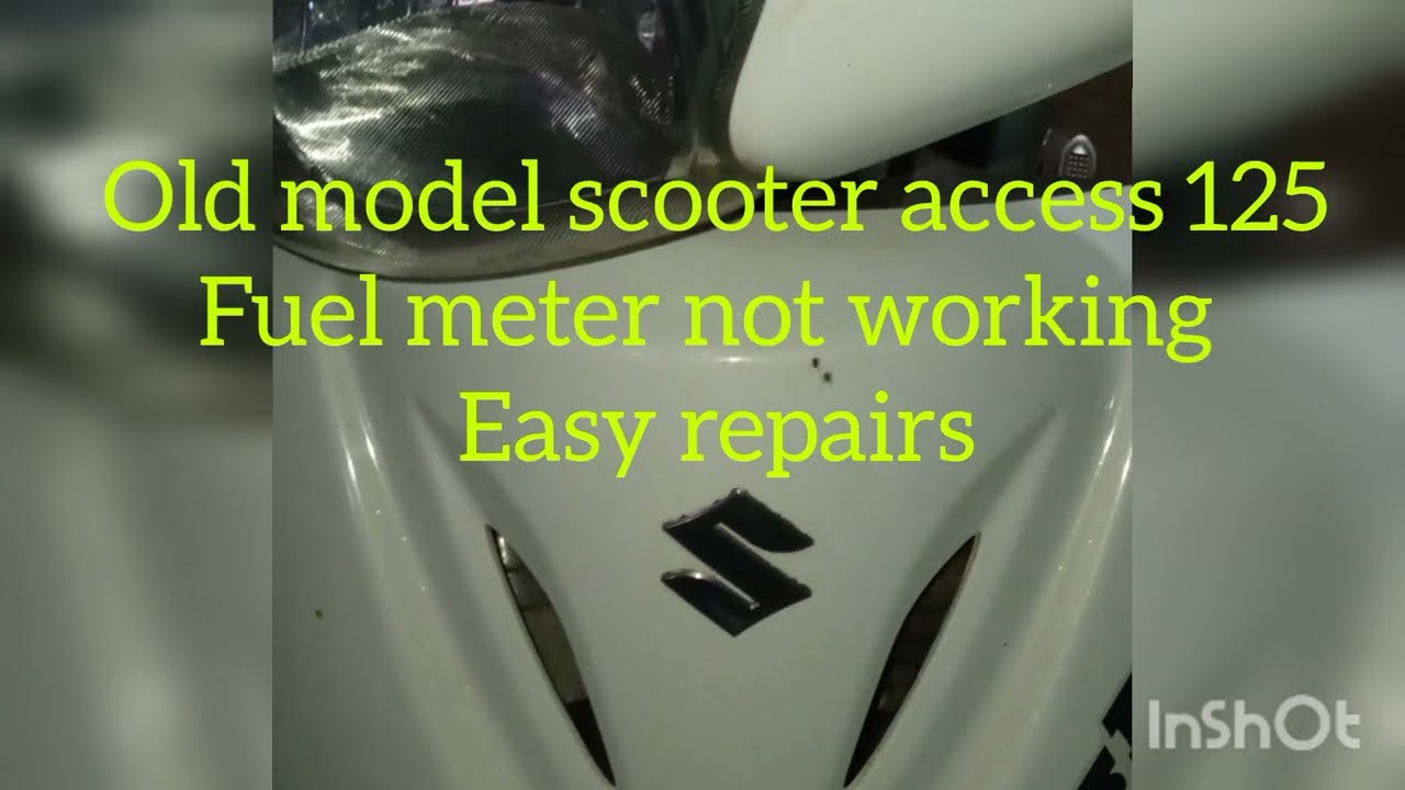  How to repair Scooter fuel indicator not working @alextricminds