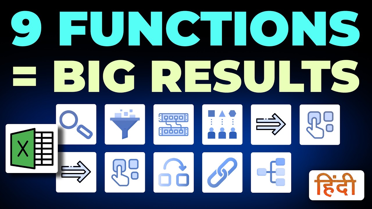 Excel Me Sirf Yeh 9 Functions Seekh Lo, Sab Aasaan Ho Jayega!