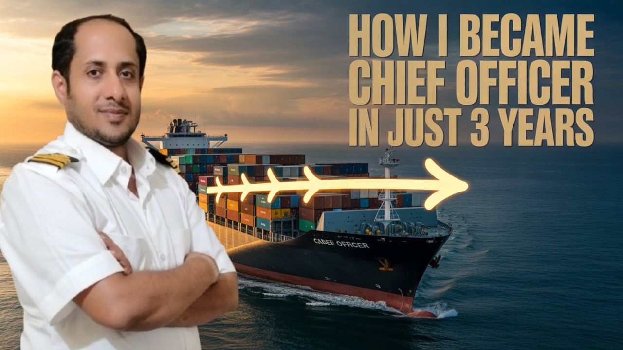 How I Become Chief Officer in 3 Years