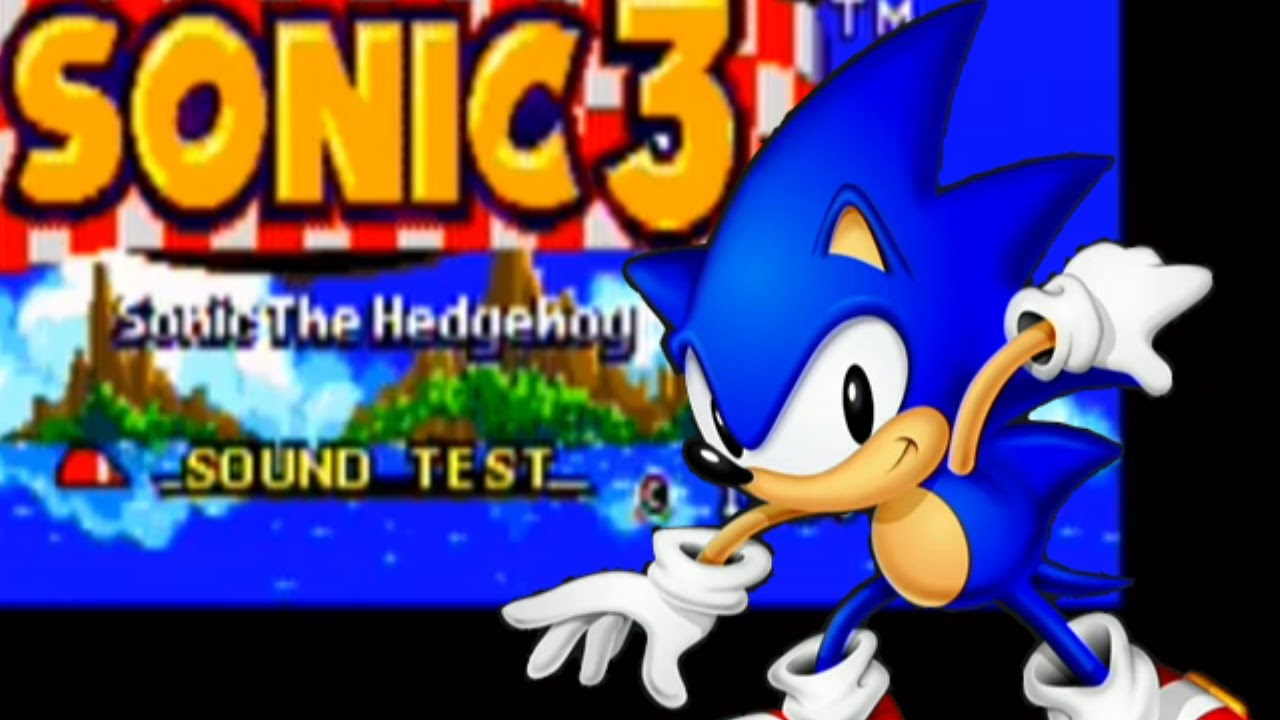 Sonic Jam Saturn Sonic 3, Sound Test is easier to access full sound rip