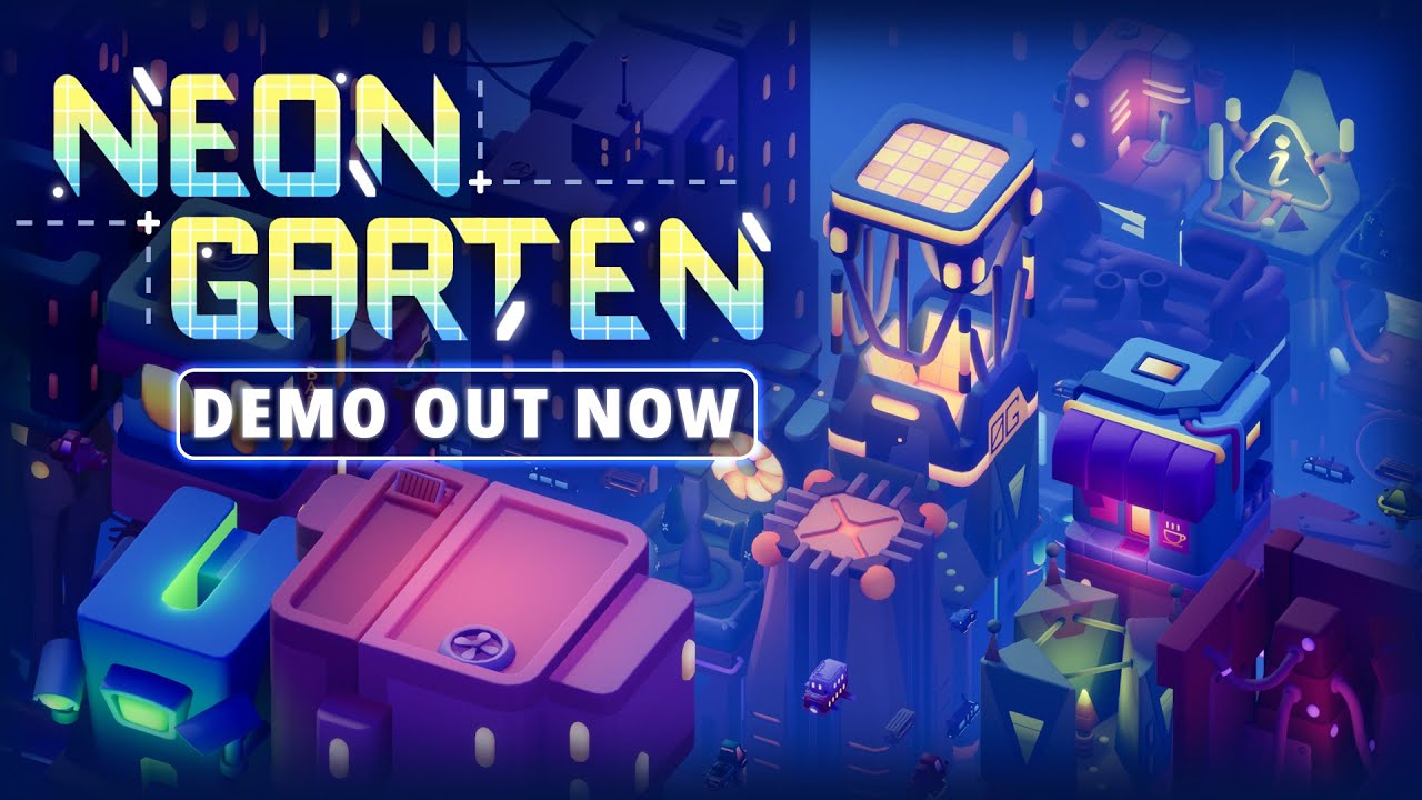 Neongarten - Official Demo Gameplay Trailer