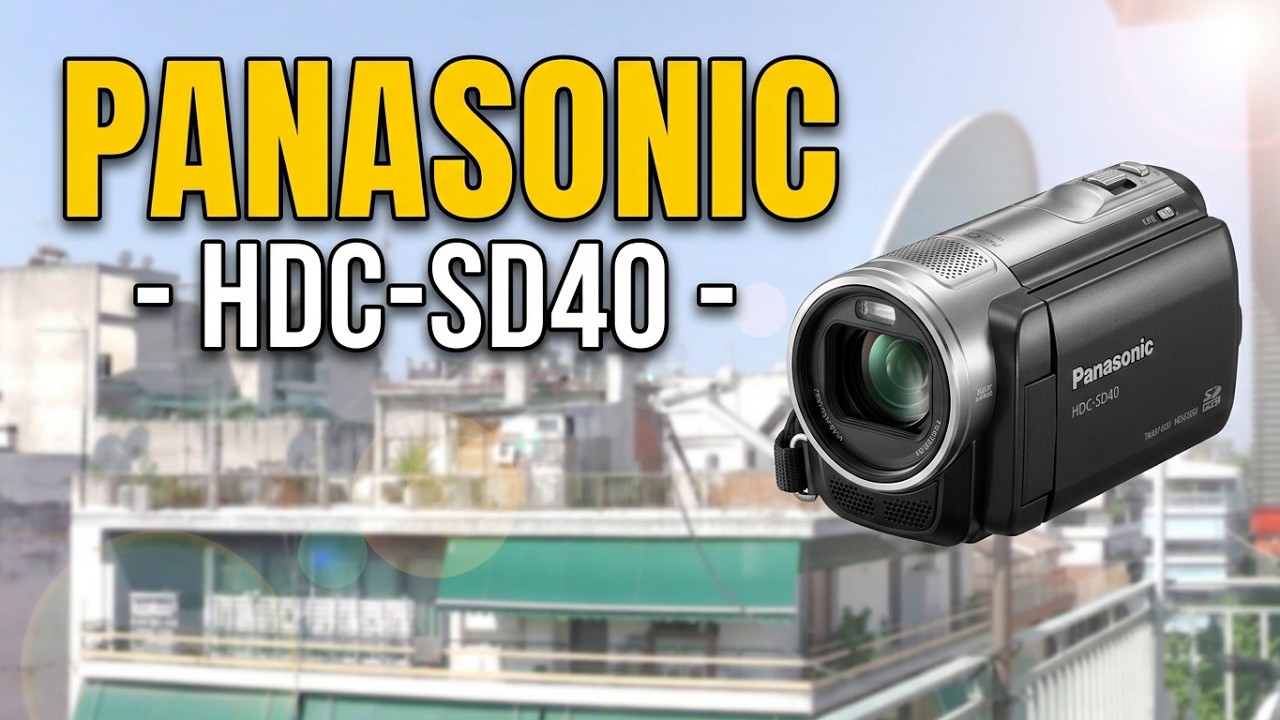 Zoom and Focus testing Panasonic HDC-SD40 video test @ 1080 25p