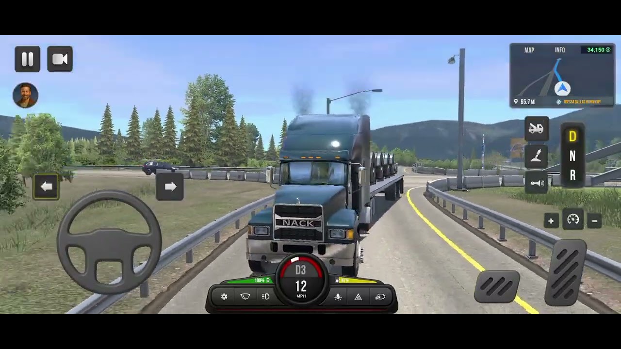 Heavy Cargo Truck Driving Game । Cargo Truck Transport Truck 3D । Ultimate Cargo Truck Simulator 
