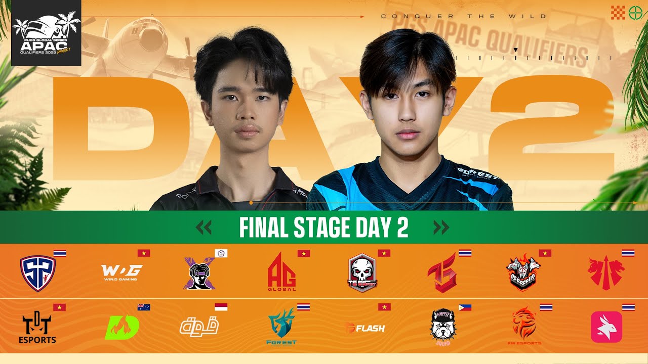 🏆 PGS APAC QUALIFIERS 2025 PHASE 1 | FINAL วันที่ 2