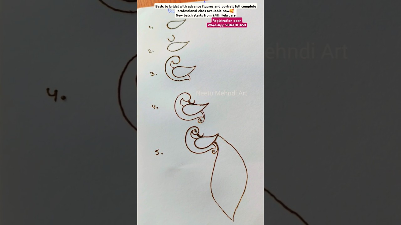 Peacock tutorial #mehndi #dulhanhennadesign #hennadesign #dulhnmehndi #peacockmehndidesign #shorts