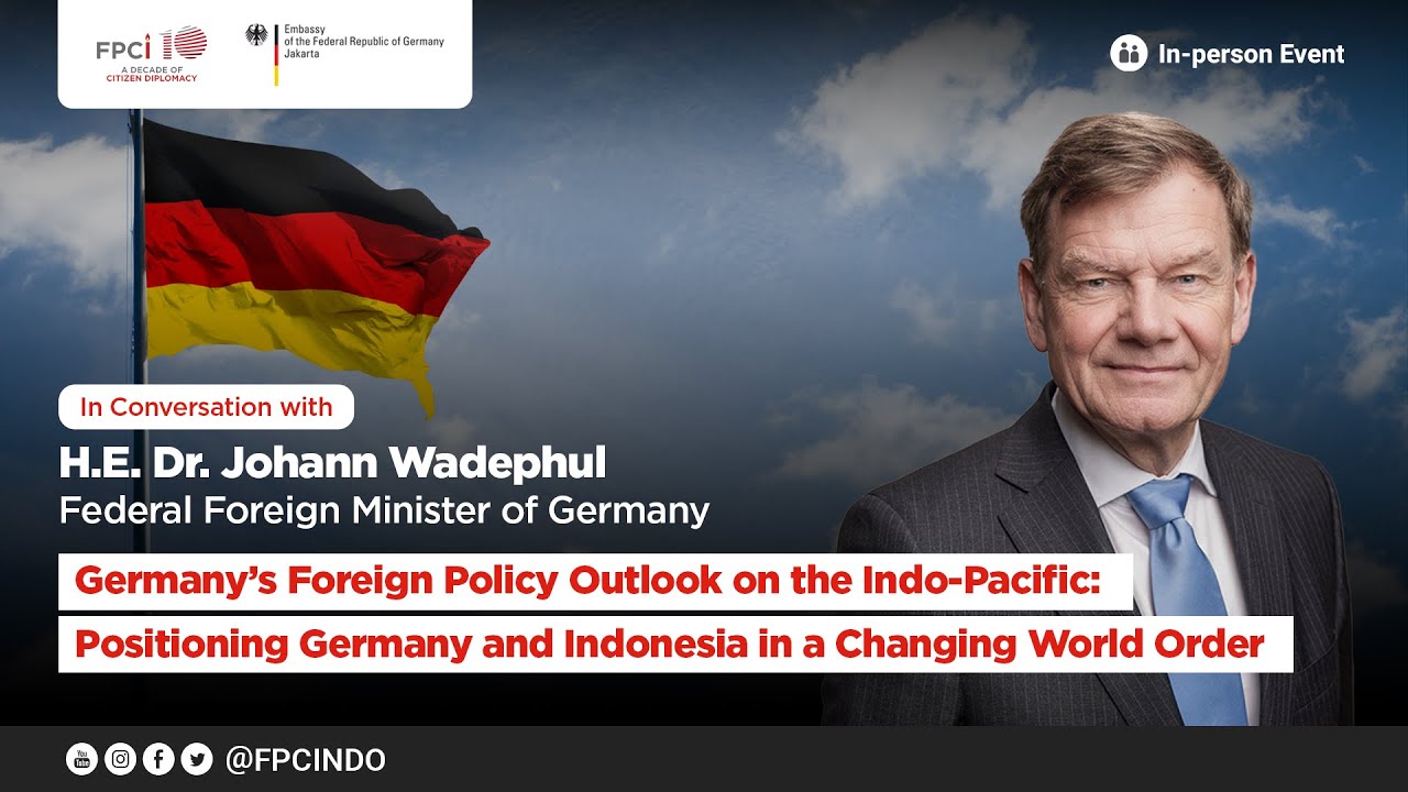 In Conversation with H.E. Dr. Johann Wadephul