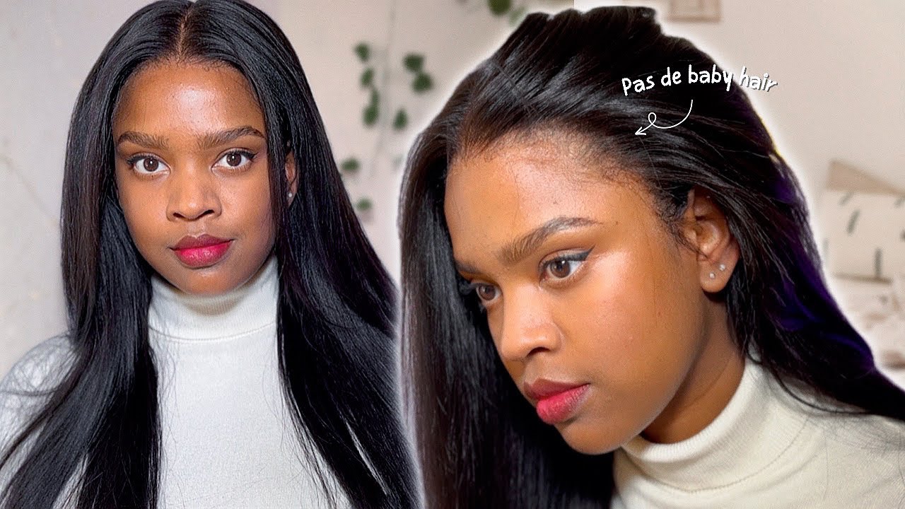 😮EFFET 100% NATUREL | WIG INSTALL | NO BABY HAIR 