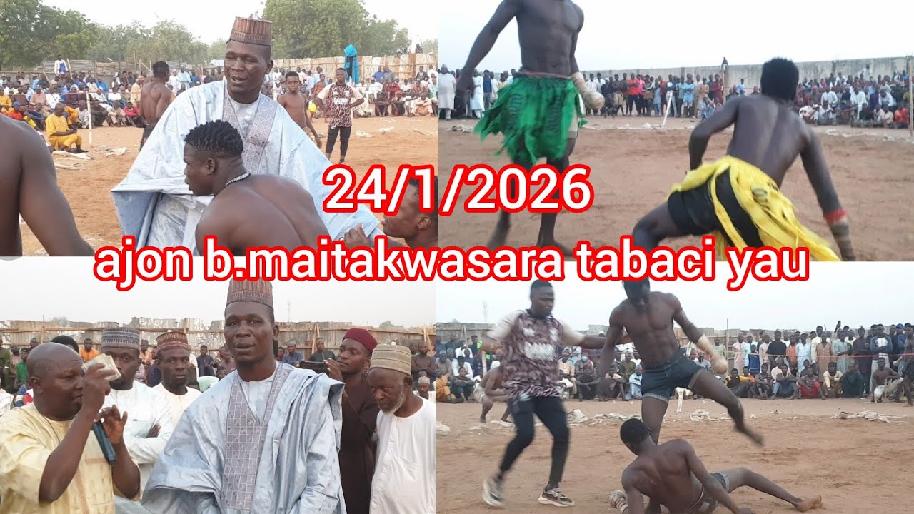 24/1/2026 ajon b.maitakwasara anyi barna bahagon shagon shago da bahagon ramadan sunyi barna yau
