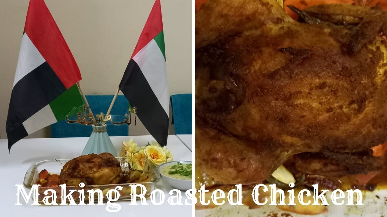 Making Roasted Chicken // Yummy // Hope You Enjoy The Video.!!!