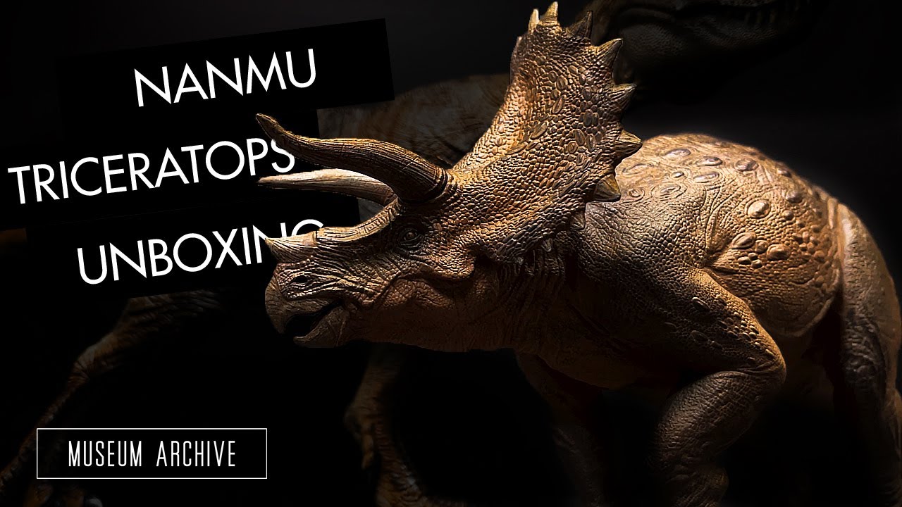 Nanmu Dinosaur Triceratops Unboxing and Review 4K | Jurassic Park