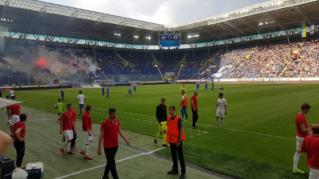 Днепр - Волынь 31.05.2017 последний матч ФК Днепр прерванный матч