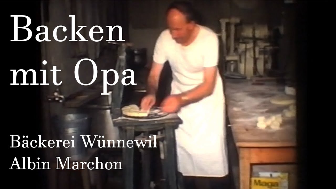 Backen mit Opa - Bäckerei Wünnewil