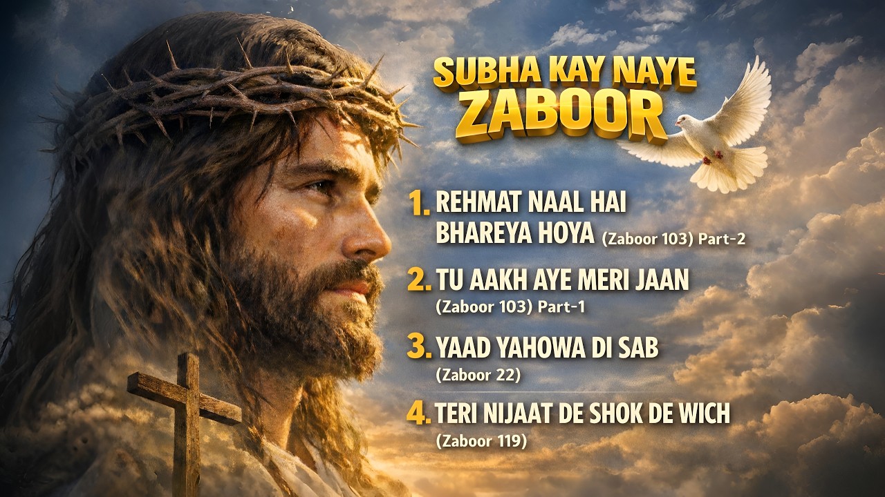Subha Kay Naye Zaboor 2026 | Punjabi Christian Worship Songs | Zaboor 103 & 22 | King David Pslams