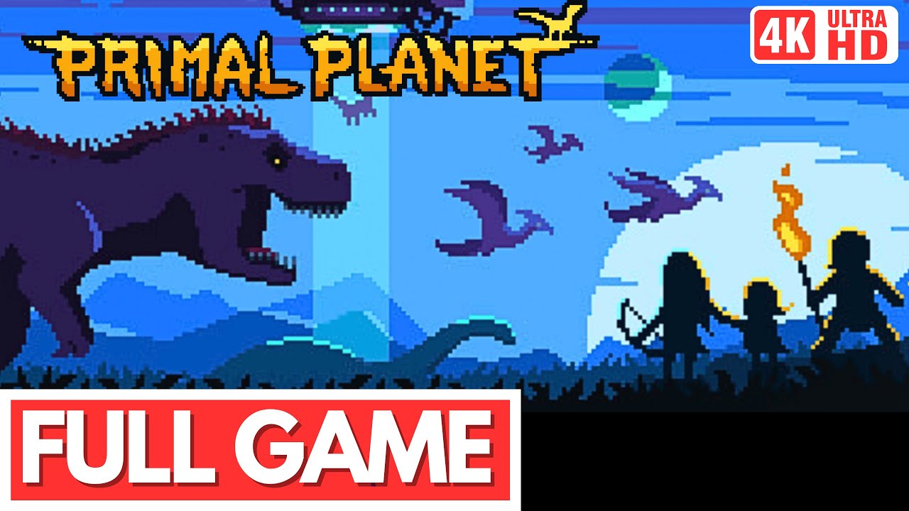 PRIMAL PLANET Gameplay walkthrough FULL GAME - No Commentary