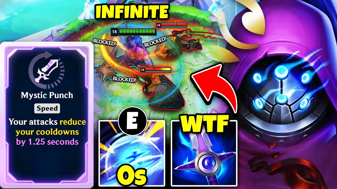 When Jax gets Mystic Punch he becomes completely untouchable... (SPAM E INFINITELY)