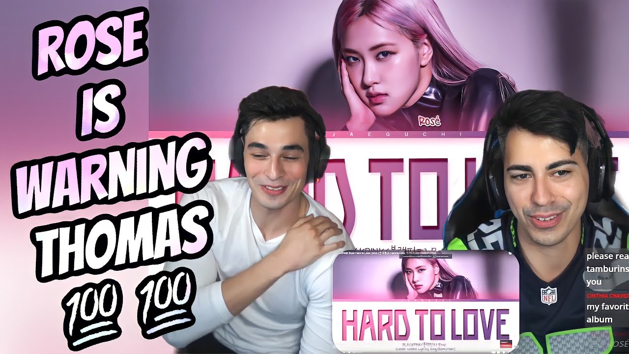 BLACKPINK Rosé Hard to Love Lyrics (블랙핑크 Hard to Love 가사) (Color Coded Lyrics) (Reaction)