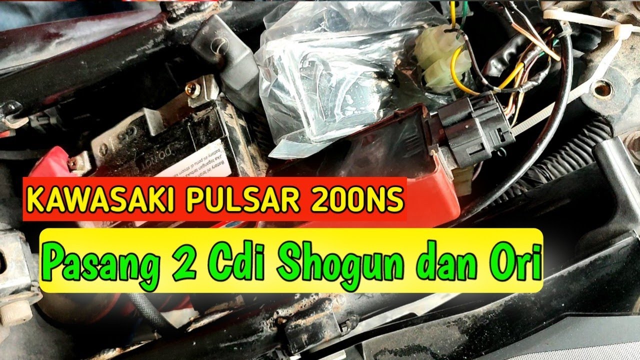 cara memasang cdi shogun ke pulsar 200 ns