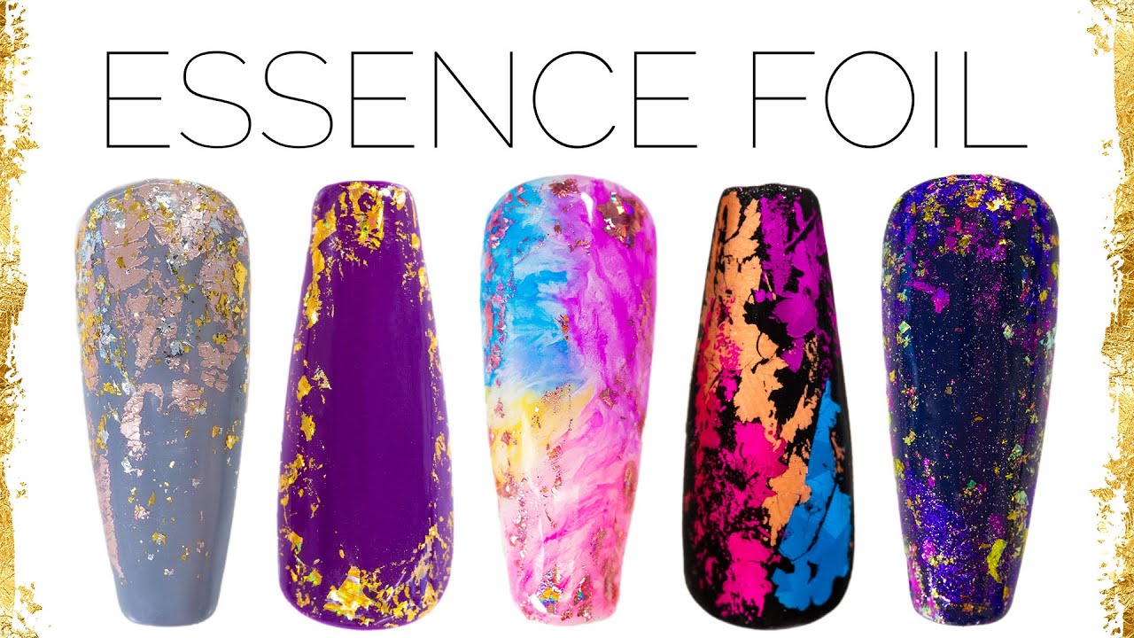 How To Use Nail Foils | Nail Art Ideas
