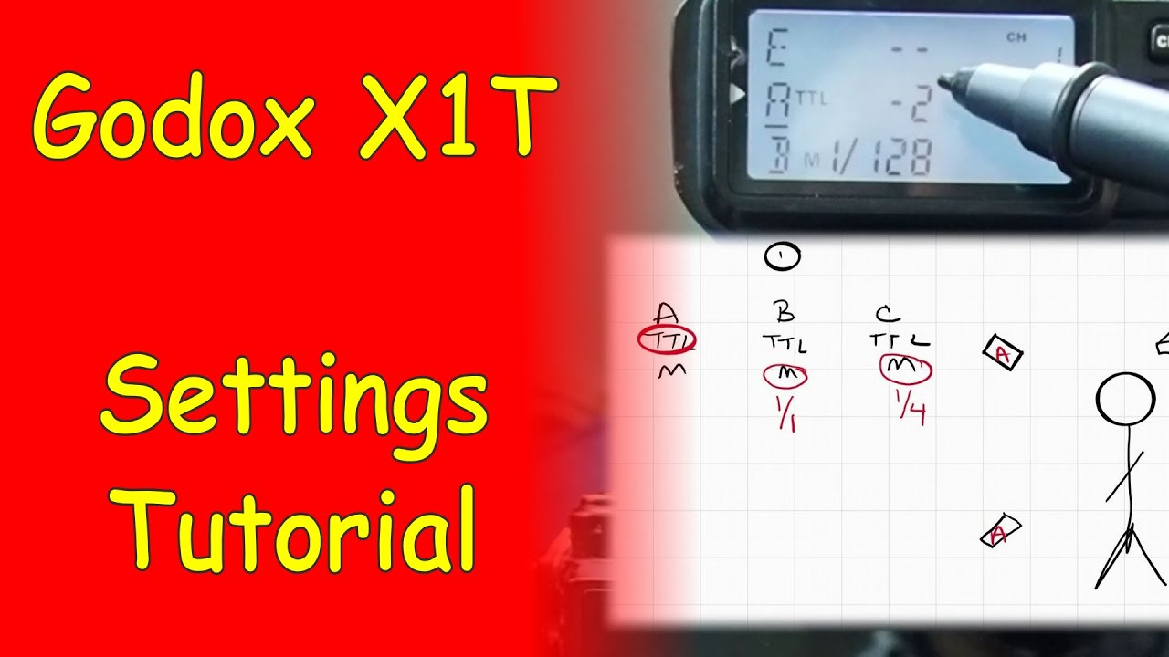 Godox X1T Settings Tutorial - feat. TT350 ep.177