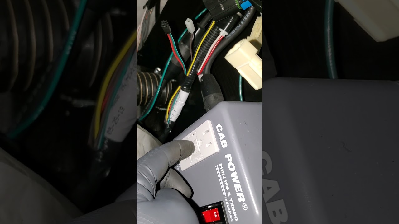 Reset your Power inverter- power box! Volvo VNL