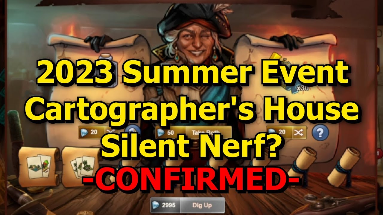 Forge of Empires: 2023 Summer Event - Cartographer's House Silent Nerf? New Treasure Maps Strategy