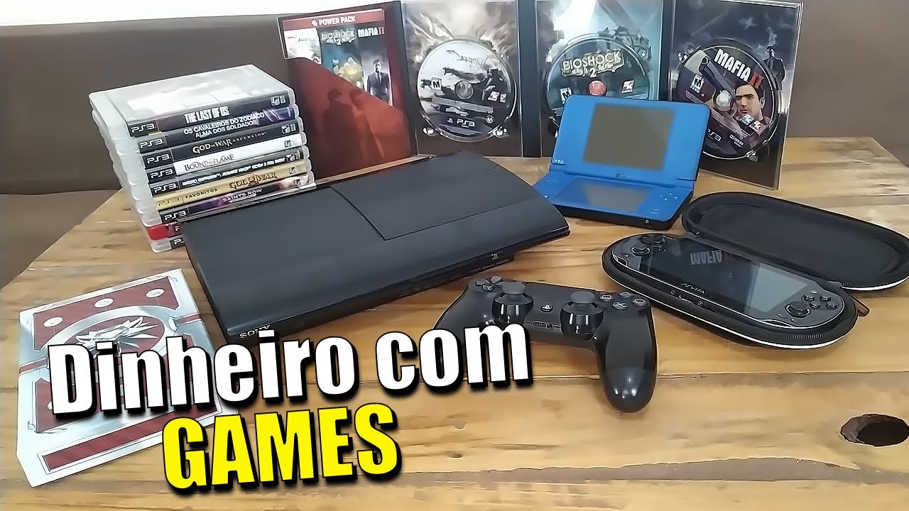 Como Ganhar Dinheiro com V&Iacute;DEO GAMES (M&eacute;todo Simples e F&aacute;cil)