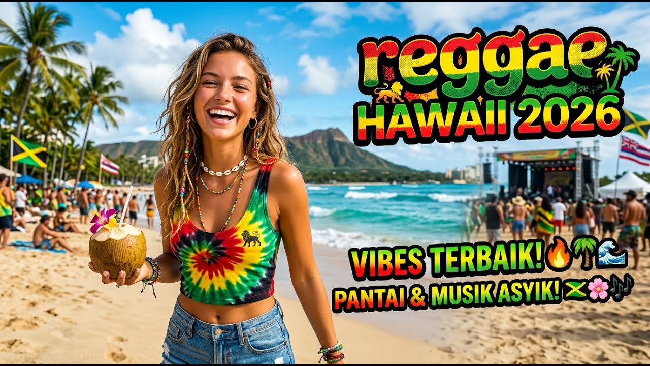 Tropical Reggae Chill 2025 – Relaxing Island Vibes & Beach Mood