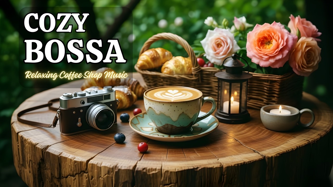 Cozy Morning with Relaxing Spring Jazz Cafe ☕ Smooth Bossa Nova for Unwinding & Good Vibes