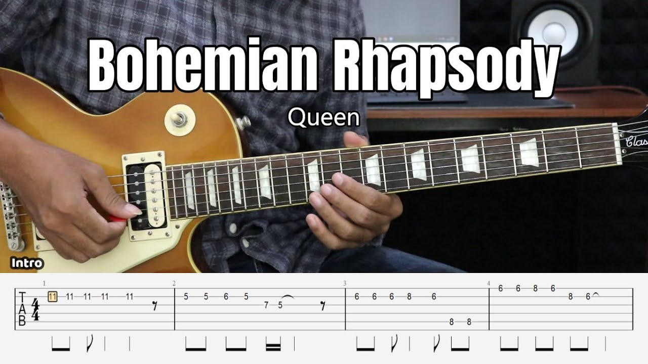 Bohemian Rhapsody - Queen - Guitar Instrumental Cover + Tab