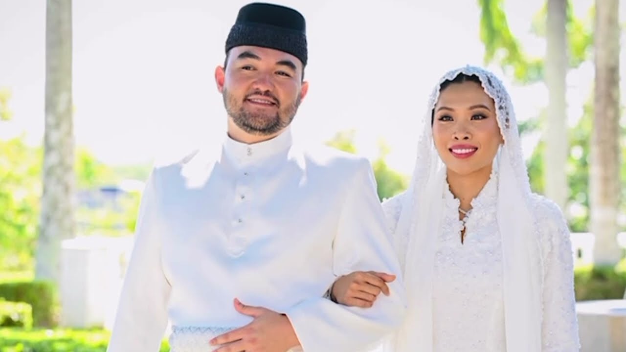 Pasangan Mempelai, DYTM Raja Muda Selangor Tengku Amir Shah dan YM Datin Paduka Seri Afzaa Fadini. 