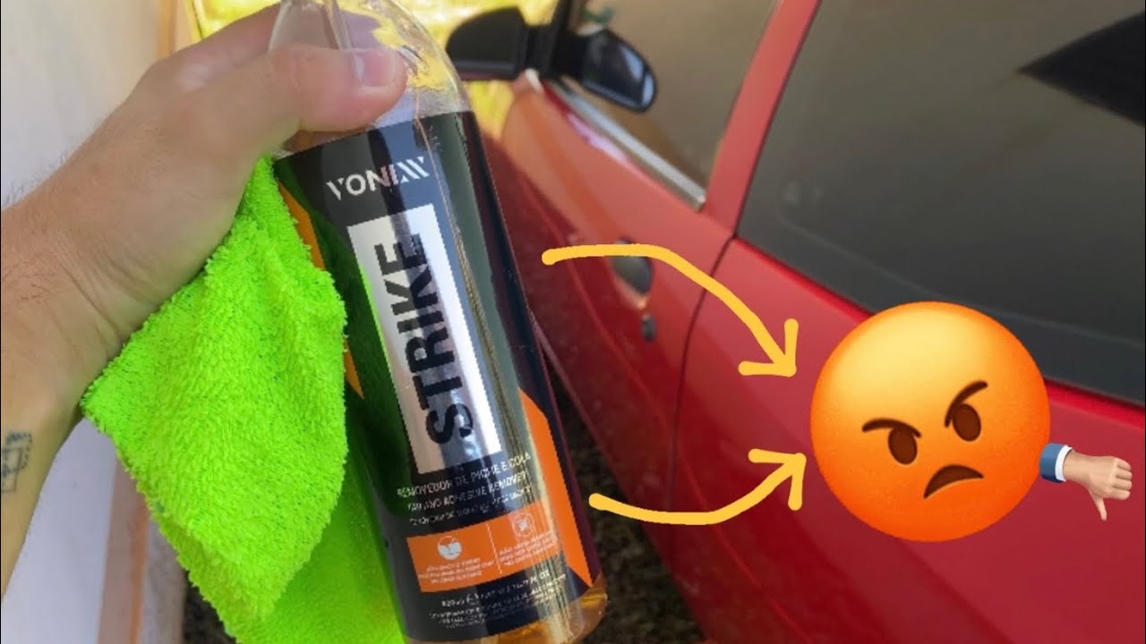 Usei vonix strike e manchou a pintura + soluçao